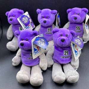 1999 Limited Treasures Sacramento Kings Official Licensed NBA Bears VINTAGE